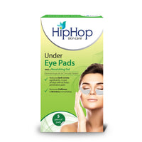 HipHop skin care Under Eye Pads With Nourishing Gel- 5 Pads & Cleansing Charcoal Nose Strips For Women (3 Strips)