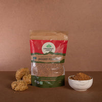 A TATA Product - Organic India Jaggery Powder - 500g, Pure & Natural, No Chemical Additives, Rich in Vitamins & Minerals, A Healthy Sugar Substitute