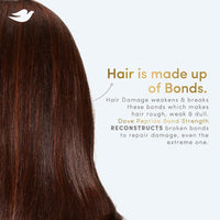 Dove 10in1 Peptide Bond Strength Hair Treatment Mask 300 ml |For Extremely Damaged Hair | with PROTEIN PEPTIDES beads| Reoncstructs bonds to repair heat, colour, chemical damage