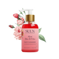 Suun Ayurveda Aloe Vera & Vitamin B12 Face Wash - Brightening & Glow Boosting Gel Cleanser with Niacinamide, Centella & Oat Extract - Reduces Pigmentation, Non-Drying Formula for All Skin Types - 100ml