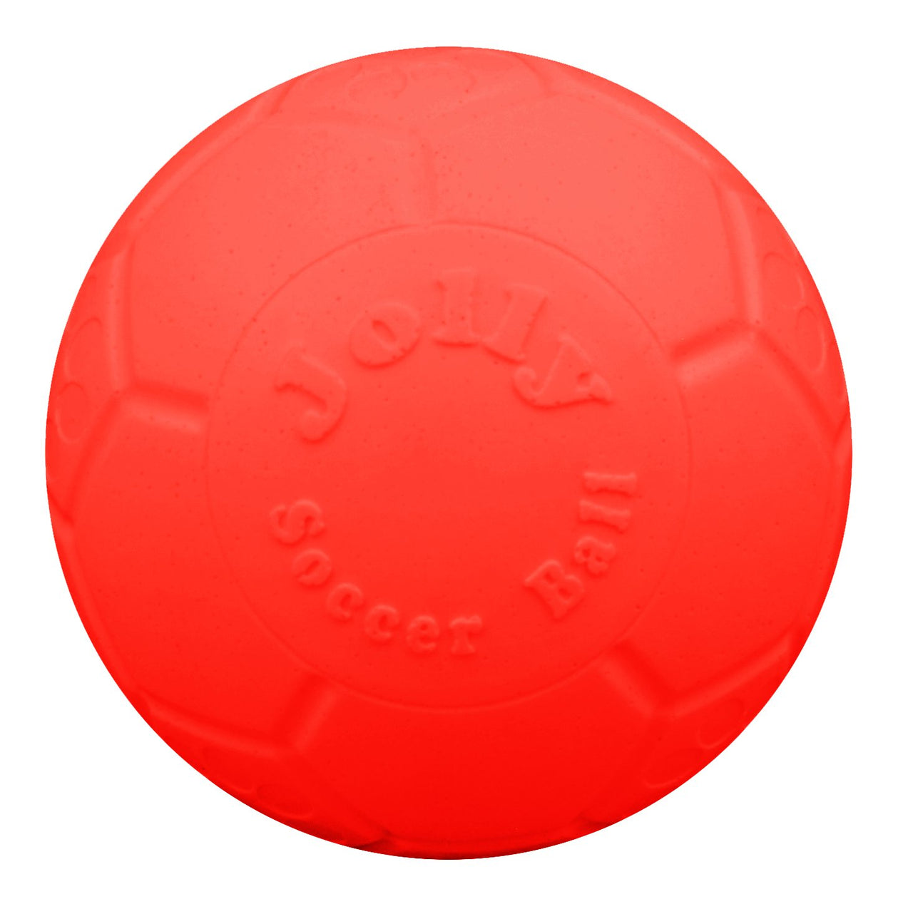 Jolly Pets Medium Soccer Ball Floating-Bouncing Dog Toy, 6 inch Diameter, Orange (SB06 OR) Small/Medium: 6 Inch Diameter