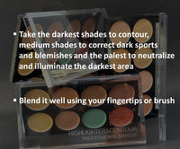 Lakyou Beauty Concealer Palette | Light Weight Multi-Purpose Concealer Color Corrector Palette | Shade-02,12G |