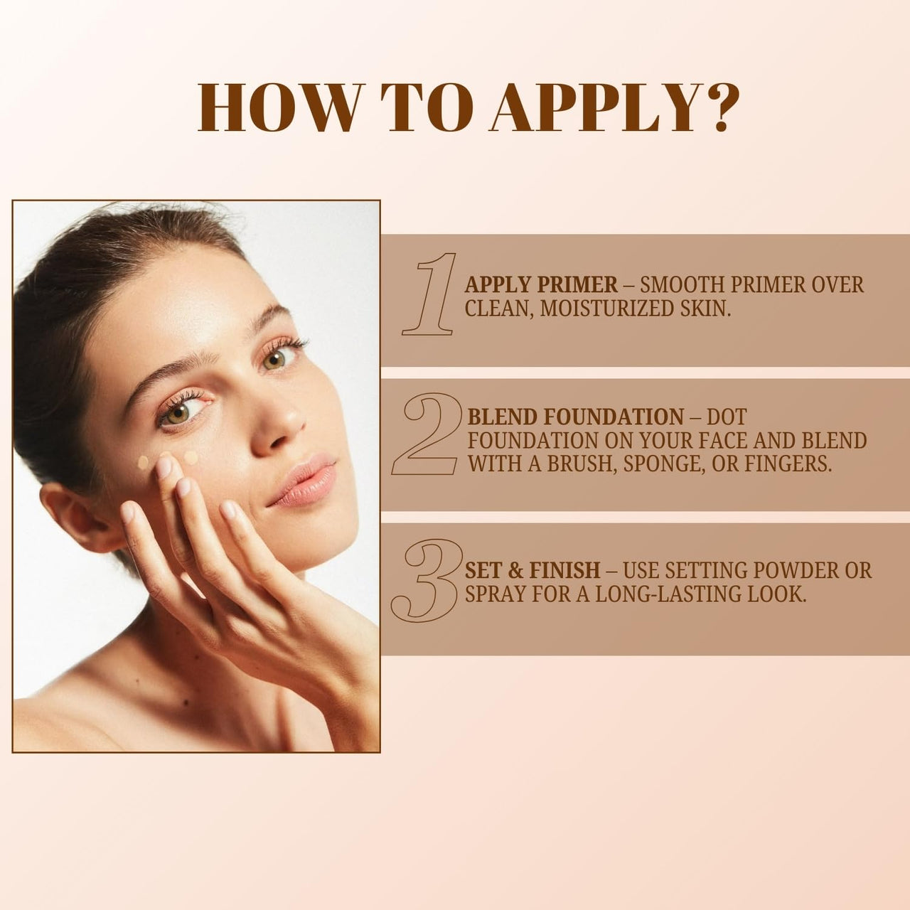 Lakyou Beauty Stay Perfect Serum Foundation 30ml | Medium Coverge with SPF 30 | 24HRS wear for radiant and healthy looking skin (Sand Beige)