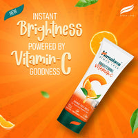 Himalaya Brightening Vitamin C Orange Face Wash | Brightening Face Cleanser | Remove Dull Skin | 100ml