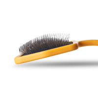 Burt’s Bees for Pets Large Slicker Brush for Dogs with Thick or Curly Hair with Handle Made from Recycled Plastics Collected from Coastal Communities | De-Shedding Dog Brush Removes Knots and Matting Plastic Slicker Brush 9 Inch