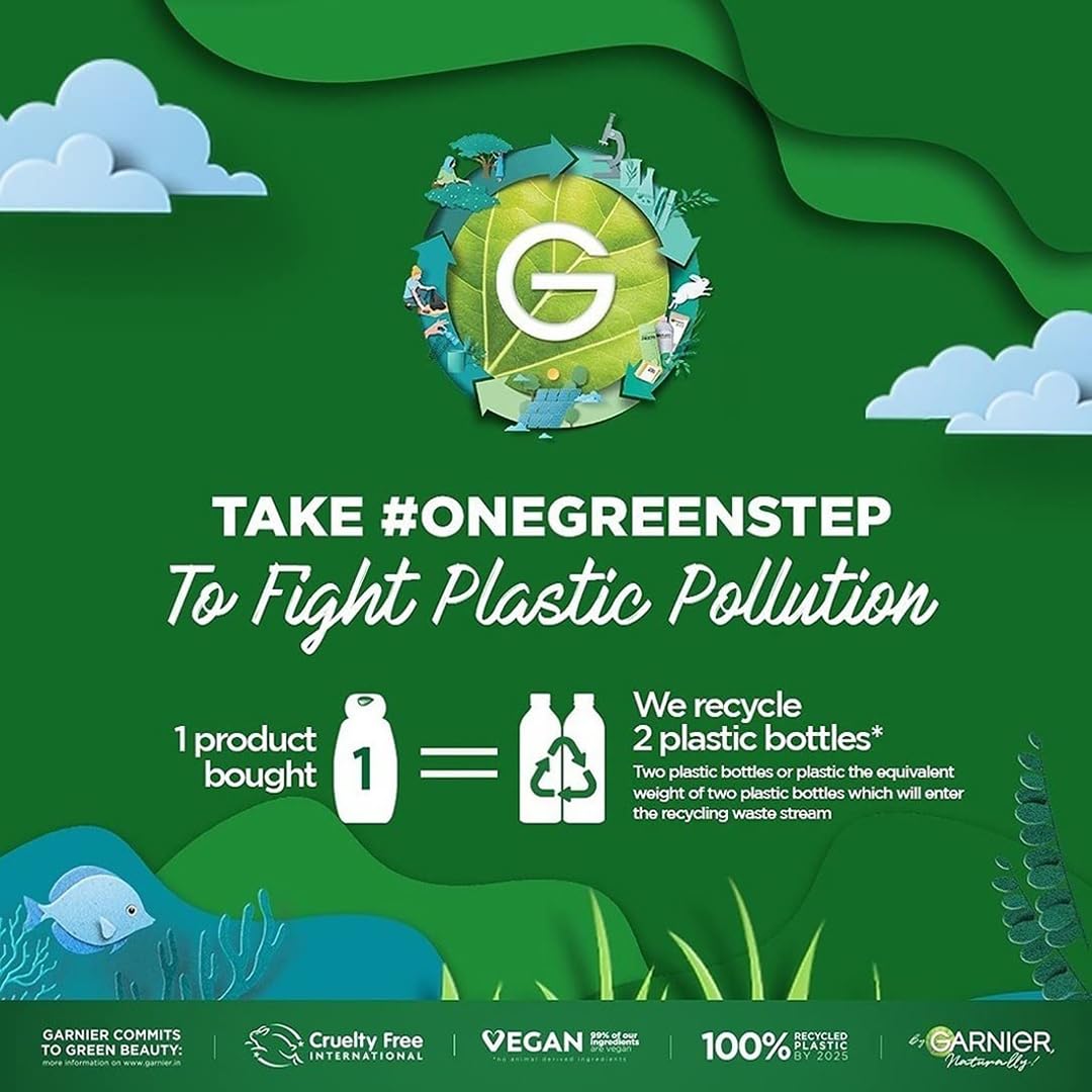 Garnier Color Naturals Crème hair color, Shade 3 Darkest Brown, 70ml + 60g