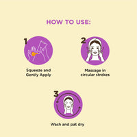 ZM Naturals Ubtan for Skin brightening with Saffron & Turmeric - 75 ml Face Wash