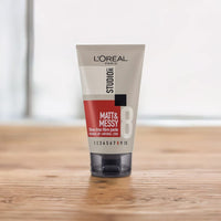 L'Oreal Paris Studio Line Natural Clear Gel Normal Strength 150ml (Matt & Messy No. 8)