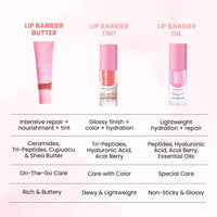 THE SKIN DIET COMPANY Lip Balm - Betty's Bliss|Hydrating & Plumping Tinted Lip Balm | Intensive Repair with Tripeptides, Shea Butter for Dark & Pigmented Lips (10ml)