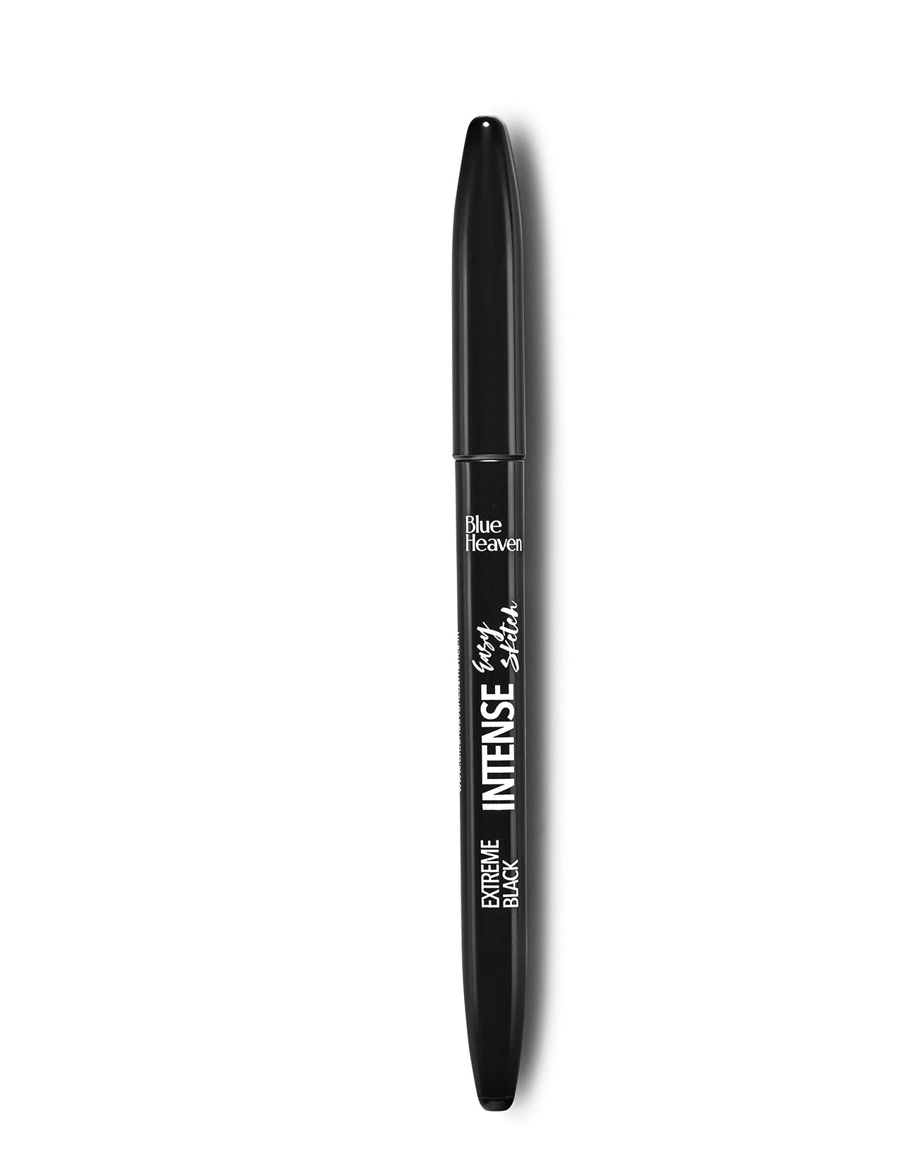 Blue Heaven Intense Duo Kajal + Eyeliner Pencil, Black(0.55Ml+0.30Gm) & Intense Eyeliner Pencil Easy Sketch, Black, 1Ml Matte Finish