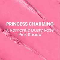 Typsy Beauty Enchanted Garden Rose Blush I 3D Cream Blush | Princess Charming I Infused with Vitamin E & Carnauba Wax I Cream to Matte Finish on Application | Dusty Rose I Korea Formulated | 4.8g