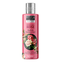 Bryan & Candy Shower Gel with Aloe Vera. Gentle, Moisturizing Body Wash for Soft, Supple Skin (Delicate Rose Shower Gel, 300ml)