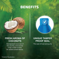 Bajaj 100% Pure Coconut Oil 600 ml
