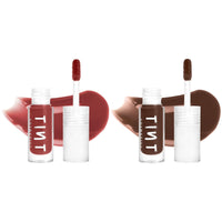 Tint Cosmetics 2.5ml Set of 2 Lipgloss, Brick Red & Brown, Non Sticky, Hydrating, Light Weight, Long Lasting, High Shine & Soft Natural Liquid Lip Gloss For Girl & Women (Honey & Mocha)