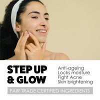 SEA SOUL Brightening Face Wash - 100ml | Deep Cleansing Facial Cleanser with Glutathione, Hyaluronic Acid, Goji Berries | Removes Makeup, Dirt, Excess Oil | For Glowing Skin, All Skin Types