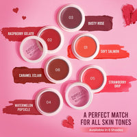 Insight Cosmetics Crème Blusher, Face Makeup, Raspberry Gelato, 3.5 gm(B-02=02)
