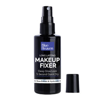 Blue Heaven Long-Lasting Makeup Fixer | Paraben Free & Sweat Proof | Infused with Vitamin E and Aloe Vera | Dewy Glow and Silk Matte Effect Setting Spray for Makeup | 60ml