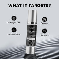 Conscious Chemist Snail Mucin Serum | 50ml | Barrier Repair Essence for Face, 97% Active Snail Mucin Filtrate, Betaine & Trehalose, For Dryness, Damaged Skin, Face Serum for Men & Women - Snail Magic