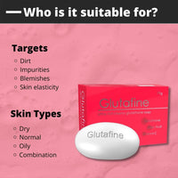 Ethiglo Glutafine Ultra-Rich Creamy Soap - 75g : Pack of 2