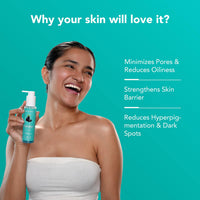 BELLAVITA Beyond Bright Face Wash | Niacinamide, Alpha Arbutin & Mulberry | Treats Pigmentation | Repairs Skin Barrier | pH Balanced | Non-Irritating | Men and Women 100 ml