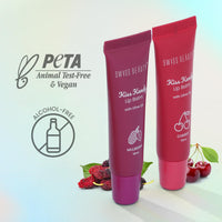 Swiss Beauty Kiss Kandy Lip Balm with Olive Oil | Moisturising | Non-Sticky | Soft & Smooth Lips | Shade - Pomegranate, 10ml