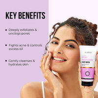 Dr. Sheth's Neem & 2% Salicylic Acid Face Wash | For Oily & Acne Prone Skin | With 1% Zinc PCA, Vitamin E, C & B5 | Deeply Cleanses | Exfoliates Skin | Prevents Acne | For Men & Women | 100ml