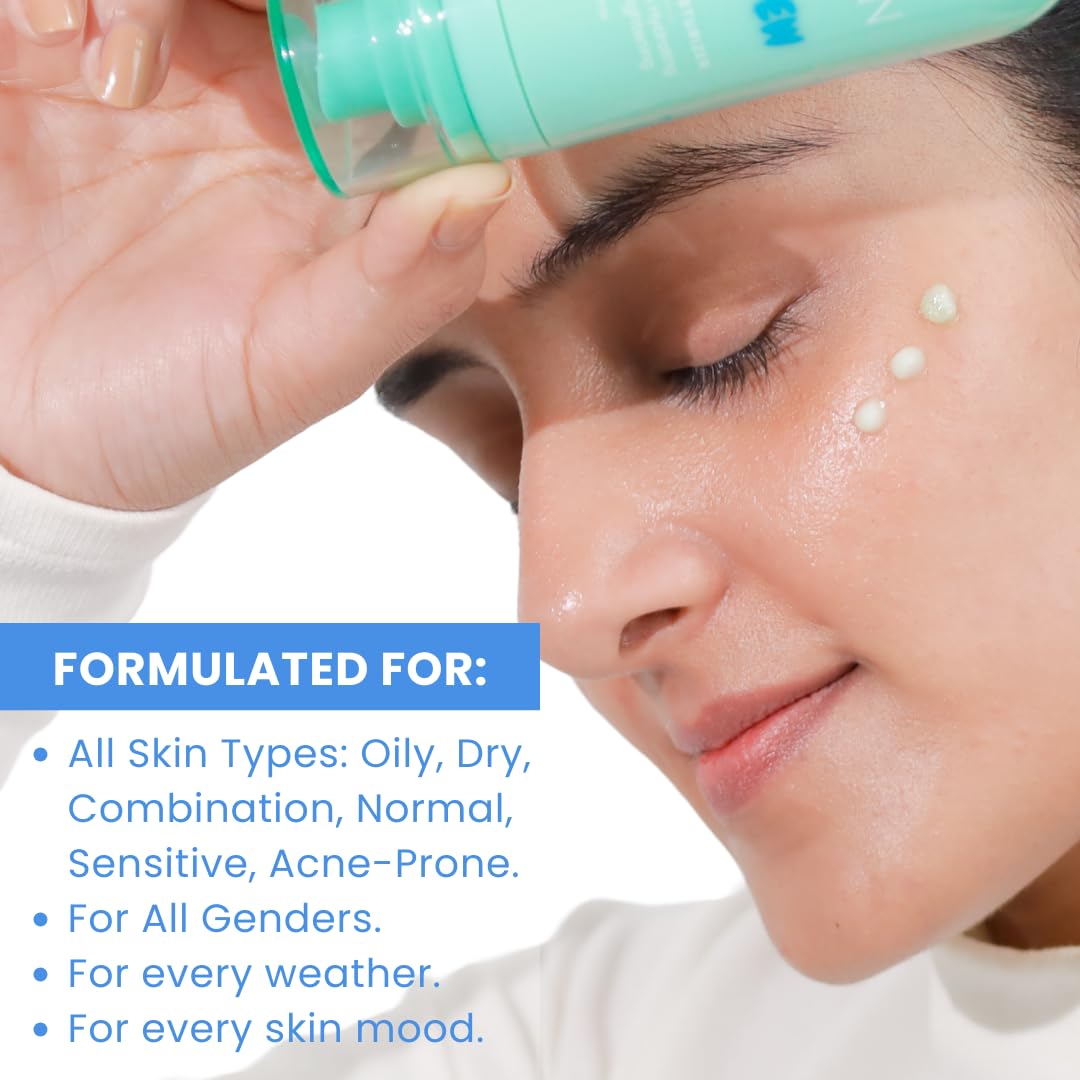 Mayskin Daily Dew Moisturizer | 4% Niacinamide + Bakuchiol + 14 Botanical Extracts | Hydrates, Balances & Brightens Skin | Controls Oil, Fades Marks & Strengthens Skin Barrier | Lightweight Gel Texture | Suitable for All Skin Types | Dermatologist Tested