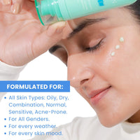 Mayskin Daily Dew Moisturizer | 4% Niacinamide + Bakuchiol + 14 Botanical Extracts | Hydrates, Balances & Brightens Skin | Controls Oil, Fades Marks & Strengthens Skin Barrier | Lightweight Gel Texture | Suitable for All Skin Types | Dermatologist Tested