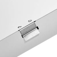 Basics Aluminum Storage Clipboard, Two-Tier, Standard Clip, 14