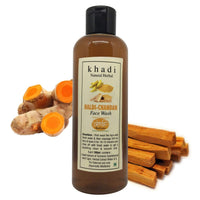 Khadi Natural Herbal Skin Brightening Haldi & Chandan Face Wash 200 Ml (Pack of 1)