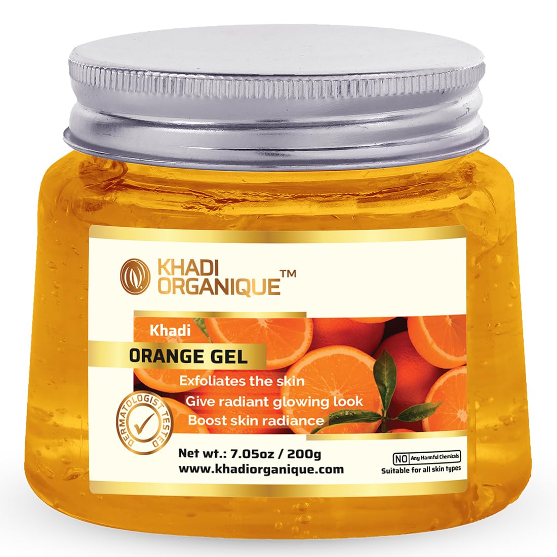 Khadi Organique Aloe Vera Gel - Variations (Orange)