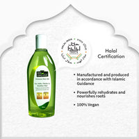 INDUS VALLEY Bio Organic Growout Hair Oil 100% Organic and Vegan Combats Dandruff, Flaky scalp, Frizz and Split Ends- 100ml