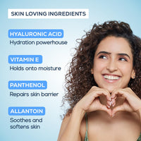 Joy Hydra Refresh Ultra-Light Gel | 48 Hours Hydration | Oil Free Moisturiser | with Hyaluronic Acid | Super Light Gel for Oily, Dry & Combination Skin | For Face & Body, 250ml