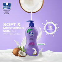 Parachute Advansed Deep Nourish Body Lotion for Women & Men, Dry Skin, 600ml | Pure Coconut Milk, 100% Natural, 72h Moisturisation