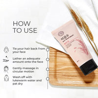 The Face Shop Rice Water Bright Foaming Face Wash 50ml, Face Wash for Glowing Skin, Cleanser for Uneven Skin Tone, Korean Skin Care Products, Face Wash For Oily skin