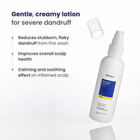 RE' EQUIL Dandruff Control Lotion (Pre Wash) | Reduces Severe, Greasy, And Flaky Dandruff | Reduces Dryness & Itching | No Drip Formulation | All Hair Types | 100Ml