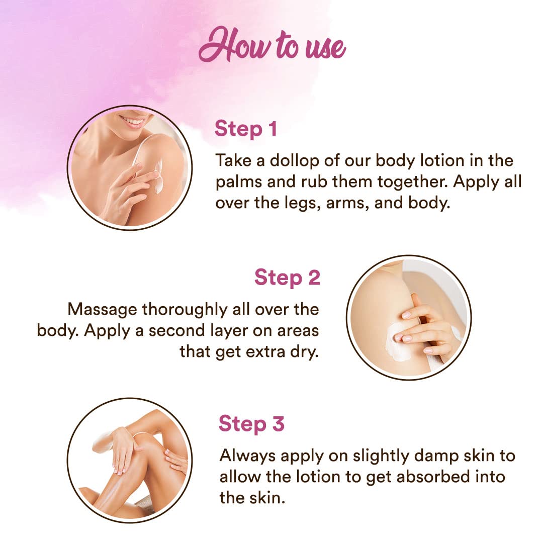 WOW Skin Science Himalayan Rose Body Lotion For Light Hydration - Normal To Oily Skin - with Rose Water, Beetroot Extract - 400mL
