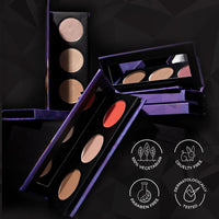 SUGAR Cosmetics - Contour De Force - Face Palette with Lightweight Blush, Highlighter And Bronzer - 03 Fierce Feat - Long Lasting Contour Blush Palette