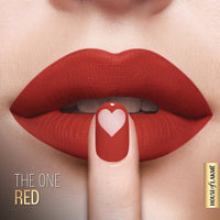 Lakmé Xtraordin-Airy Lip Mousse, Velvet Matte Finish, with air-light texture, for nourished & moisturised lips, Liquid Lipstick, The One Red