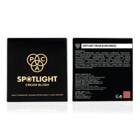 PAC Spotlight Cream Blush for Face Makeup | Lightweight Cream to Powder Formula | Intensely Pigmented Velvetty Finish | Longlasting, Buildable & Effortlessly Blendable | Brick - 4G