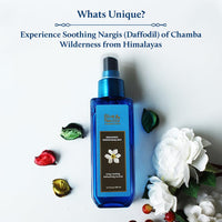 Blue Nectar Wild Nargis Body Mist for Women and Men | Refreshing Body Mist for Summer | Long Lasting 100% Natural Body Spray for Hydrating Skin (100ml)