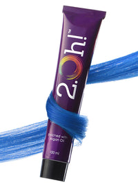 2.Oh! Italian- Blue Hair Color For Women & Men | Ammonia-Free DIY Semi Permanent Hair Color | Enriched with Argan Oil | Lasts upto 12-15 Washes