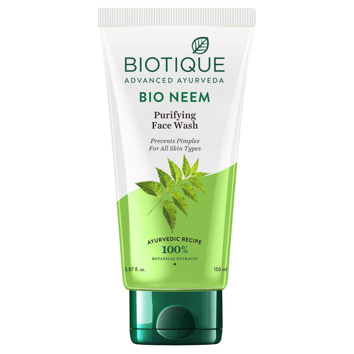 Biotique Bio Papaya Revitalizing Tan Removal Scrub, 50g And Biotique Bio Neem Purifying Face Wash for All Skin Types, 150ml