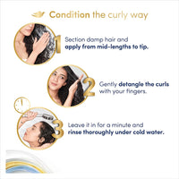 Dove Beautiful Curls Detangling Floral Conditioner 380 Millilitre, For Curly Hair