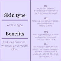 O3+ Anti Ageing Facial kit Brightening & Finelines Reducer With Peel off Mask 40gm+5ml