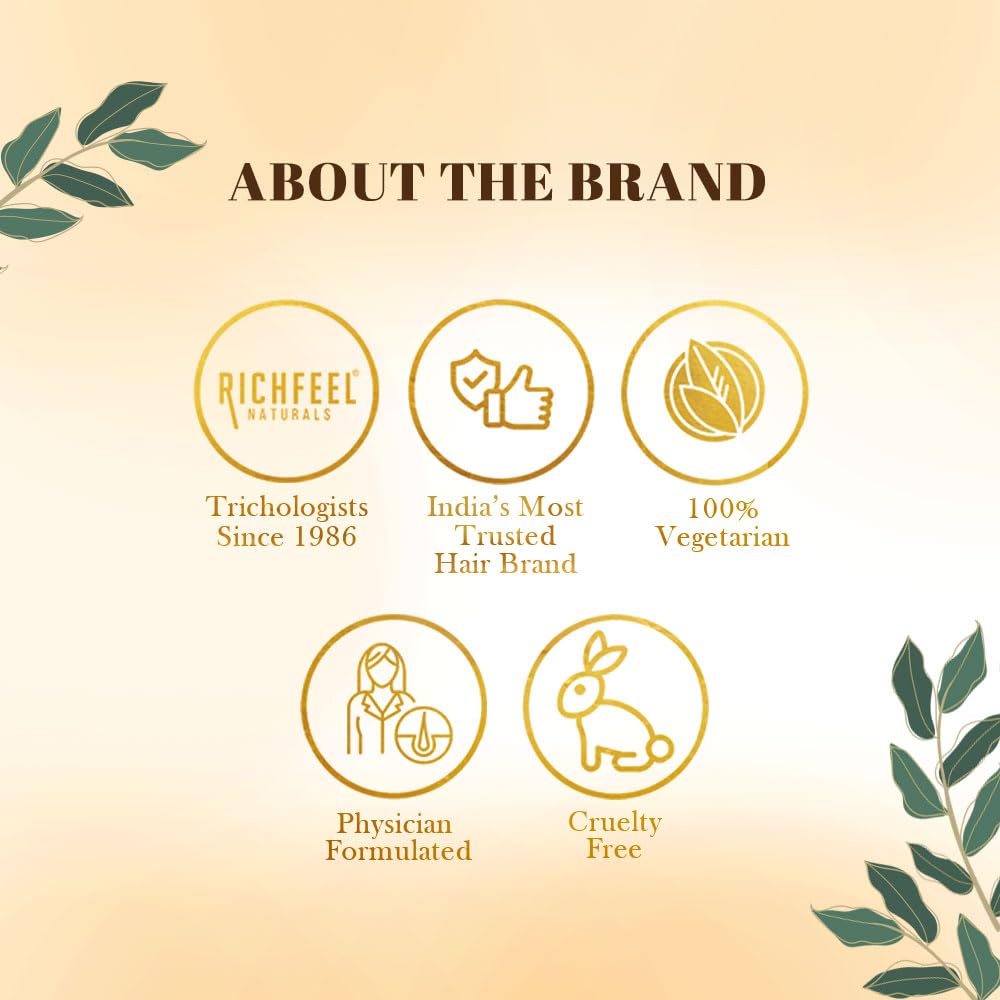 Richfeel Orange Almond Scrub For Brightening & Revitalizing | Gentle Exfoliation | Removes Blackheads & Dead Skin Cells | Suitable for All Skin Types | 100 g