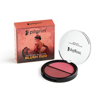 Pilgrim 2-IN-1 Blush Duo 9g | Highly Pigmented, Long-lasting, Buildable & Blendable | Goodness of Rosehip Oil & Hydrating Squalane | All Skin Types | Shade Berry Beat-03