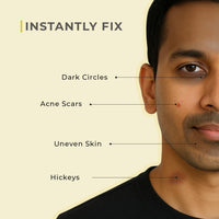 Rise for Men Concealer Tool | Covers Spots, Dark Circles, Acne Scars, & Hickeys Instantly | SPF 30 & Vitamin E | Available in 4 Shades (Tan)