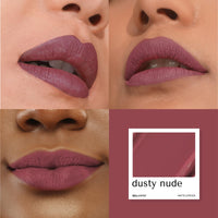 BELLAVITA Kiss-Proof Liquid Lipstick | 3.8 ml | 18-hr Stay | Transferproof Lipstick | Long Lasting | Ultra Matte Finish | Intense Moisturisation | Waterproof Liquid Lipsticks for Women | Dusty Nude