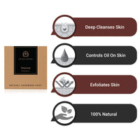 The Man Company Charcoal Kit Set Of 6 - Body Wash, Shampoo, Face Scrub, Face Wash, Cleansing Gel, Soap | Best Gift for Men | Combo Set for Husband, Boyfriend